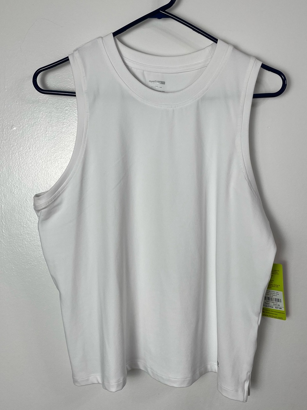FIT2RUN Ultimate Comfort Tank Size M – White - Picture 2 of 9